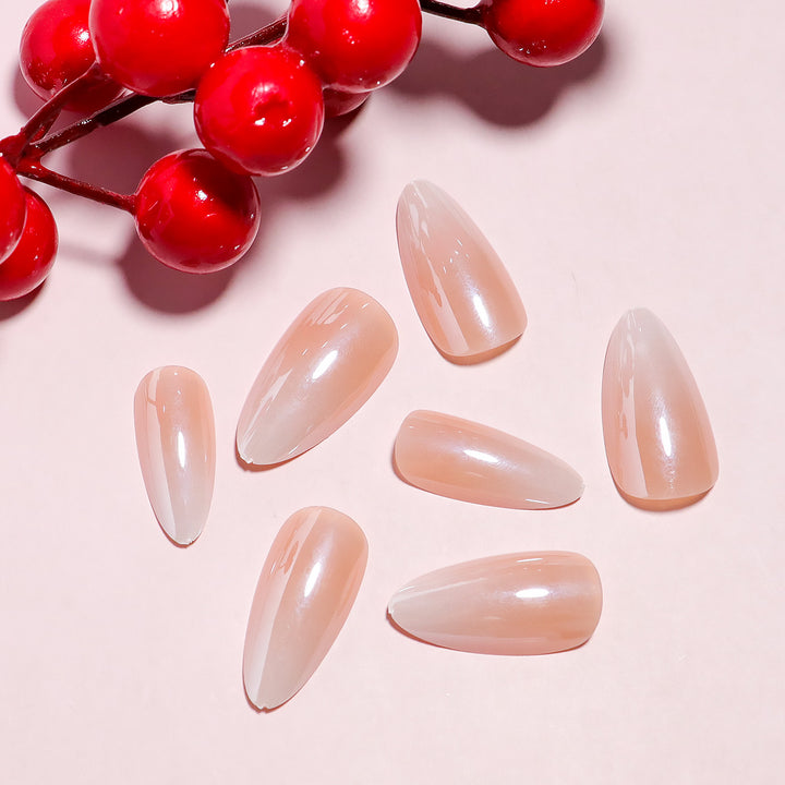 DIY Natural Finish Press-On Nail Set Stornfield 1787225130