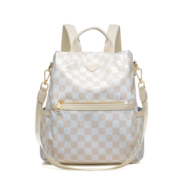 Stylish Checkered Backpack Stornfield