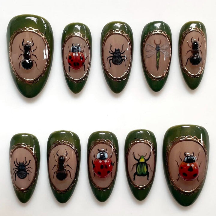 Thematic Artisan Press-On Nail Set Stornfield