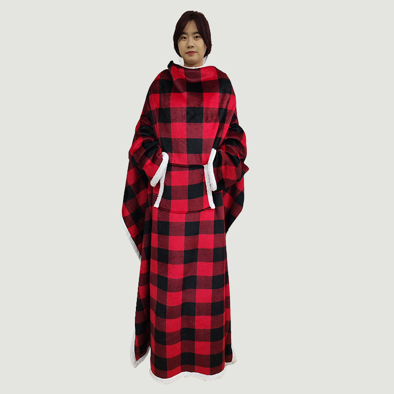 Ladies Cozy Oversized Poncho Blanket Stornfield