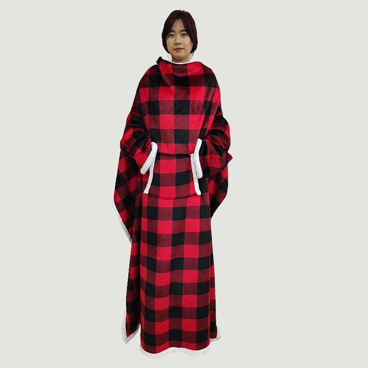Ladies Cozy Oversized Poncho Blanket Stornfield