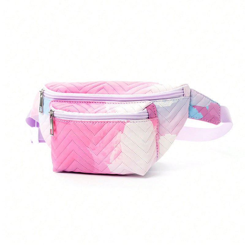 Waist bag with heart-shaped design and multiple compartments Stornfield