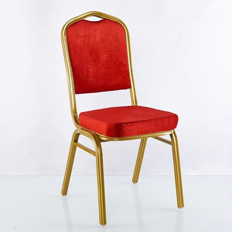 Elegant Upholstered Dining Chair with Gold Frame Stornfield