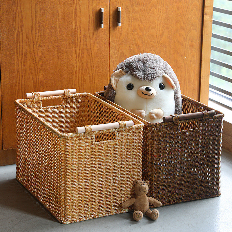 Natural Fiber Storage Basket Stornfield