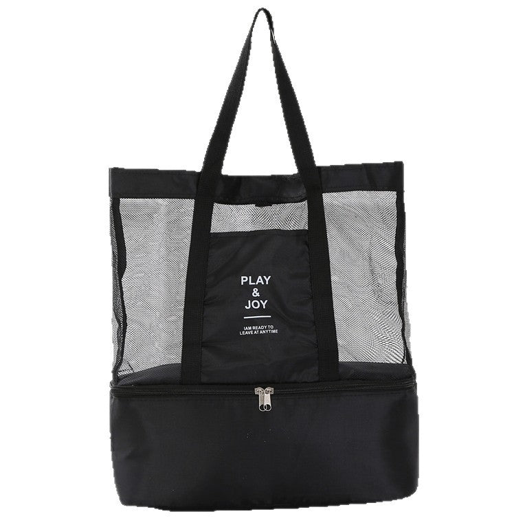 Versatile Multi-Pocket Mesh Beach Tote Stornfield
