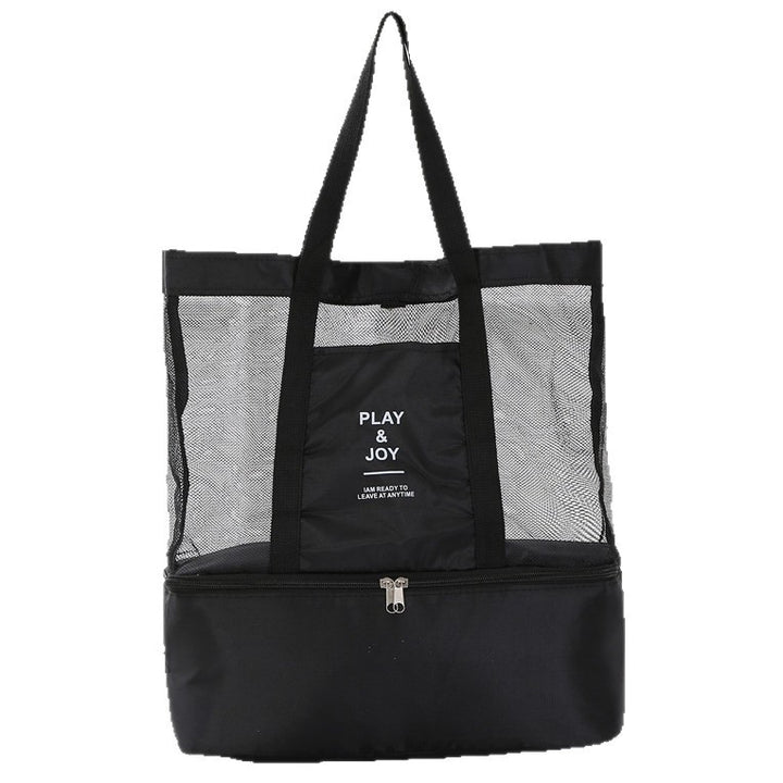 Versatile Multi-Pocket Mesh Beach Tote Stornfield