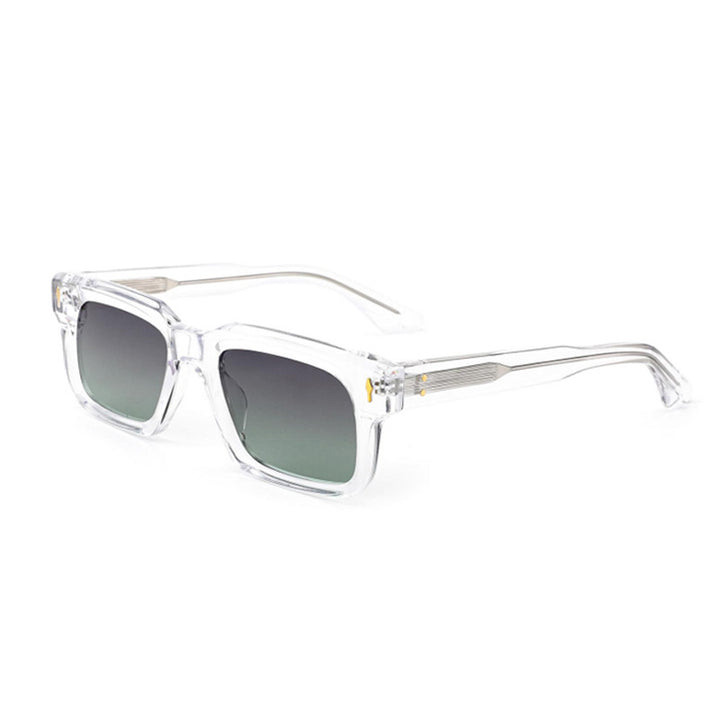 Ladies' fashionable sunglasses with clear frames and high-quality lenses Stornfield