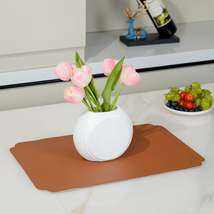 Artistic Round Decorative Planter Stornfeild