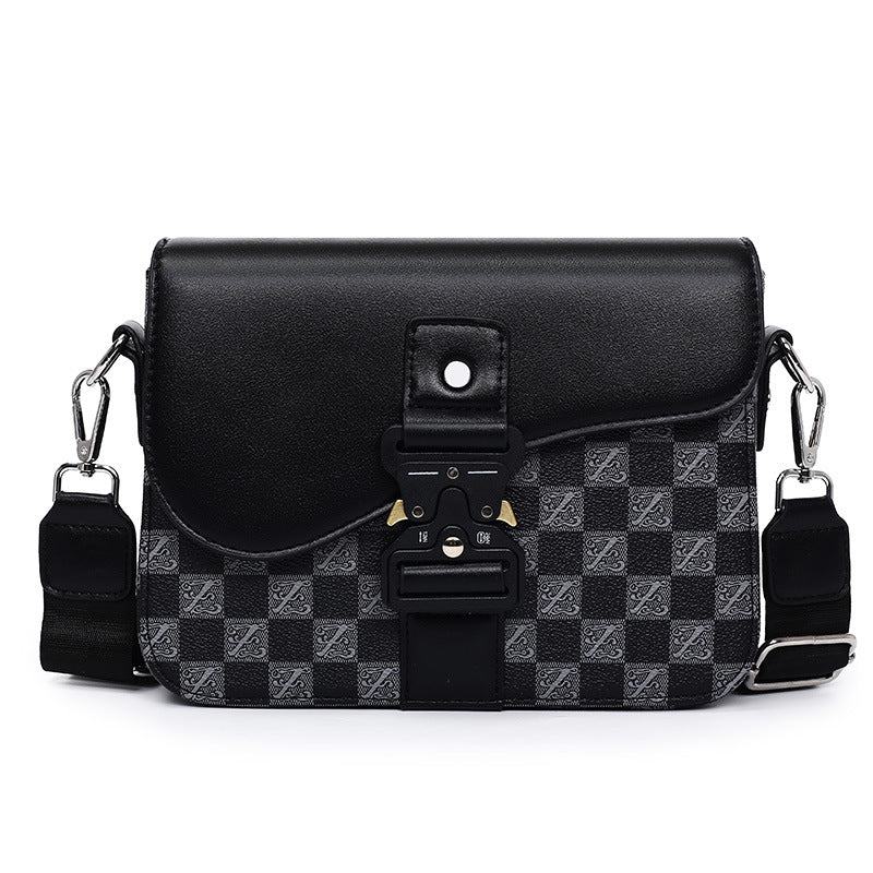 Chic Checkerboard Crossbody Bag