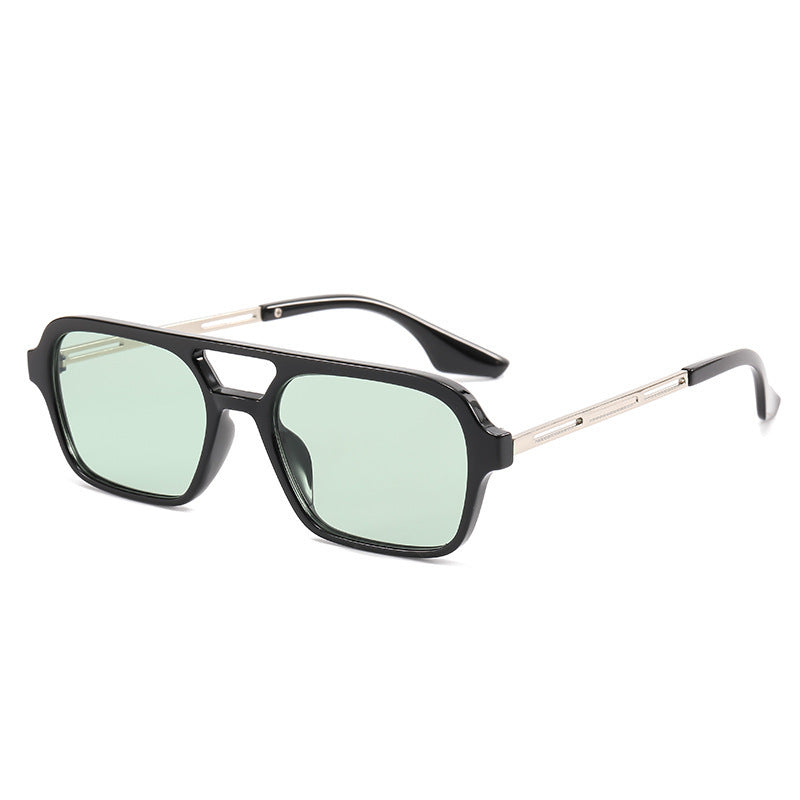 Bold Rectangle Frame Sunglasses Stornfield