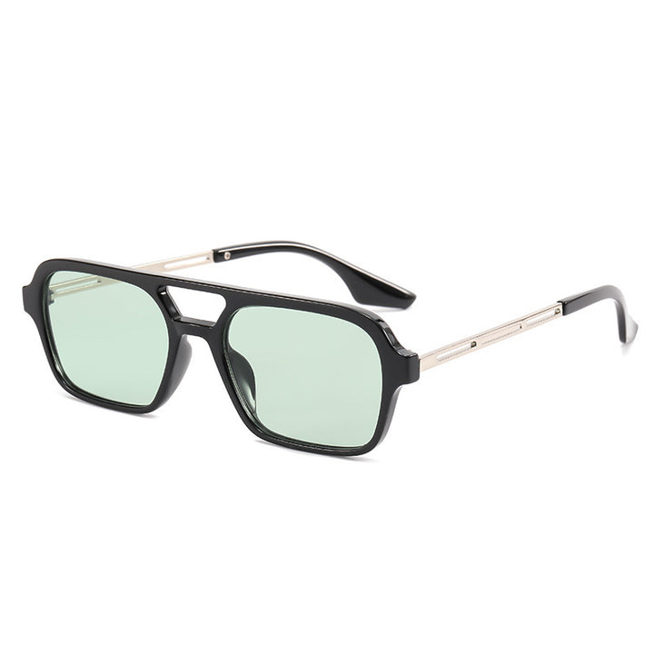 Bold Rectangle Frame Sunglasses Stornfield