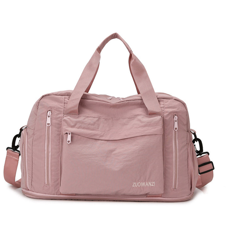 Sporty Shoulder Bag With Integrated Organization System Stornfield