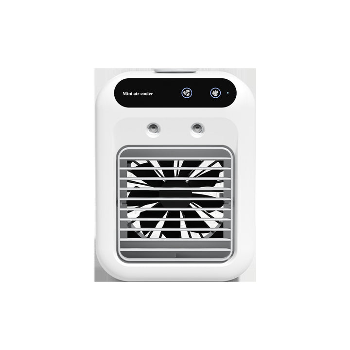Unisex portable mini air cooler with USB operation and integrated evaporation function Stornfield