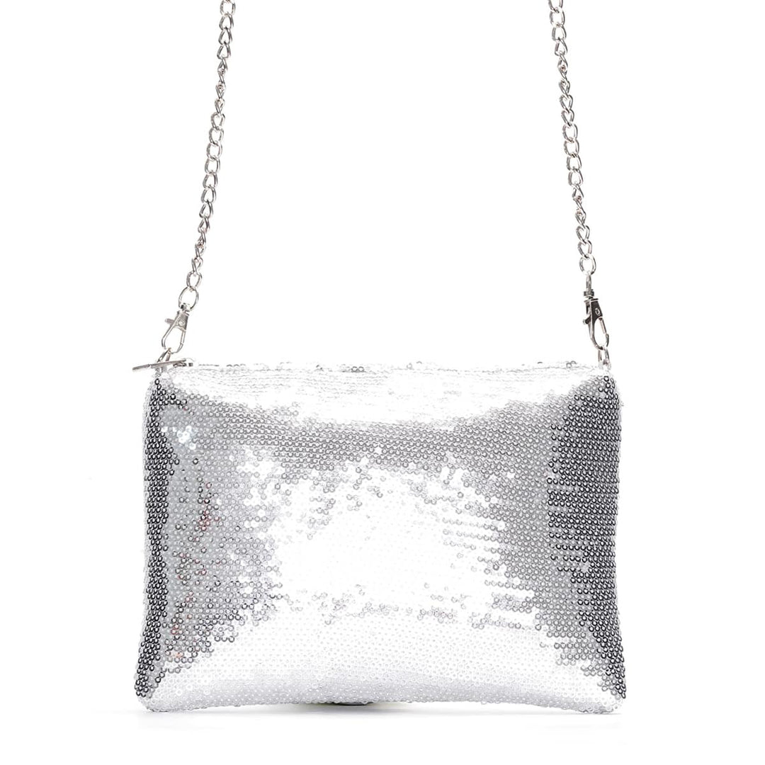 Elegant Clutch with Glitter Details Stornfield