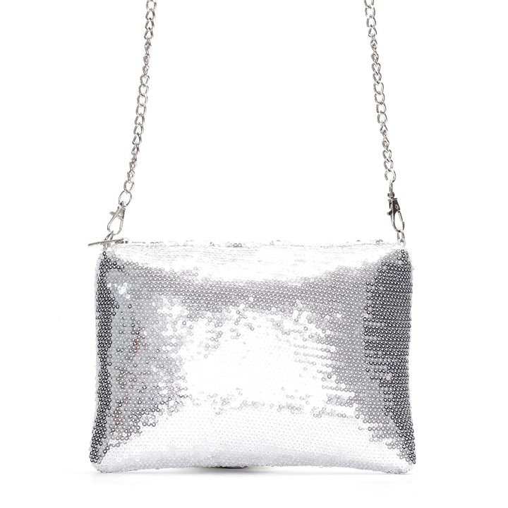Elegant Clutch with Glitter Details Stornfield