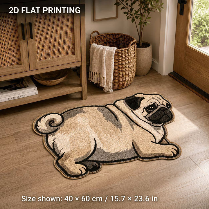 Cute Dog-Shaped Rug