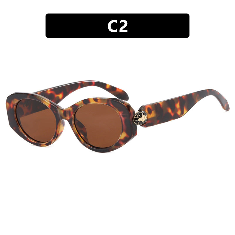 Women extravagant sunglasses in unique tortoiseshell pattern Stornfield