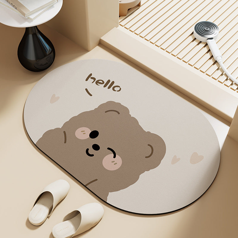 Decorative Bathroom Mat Stornfield