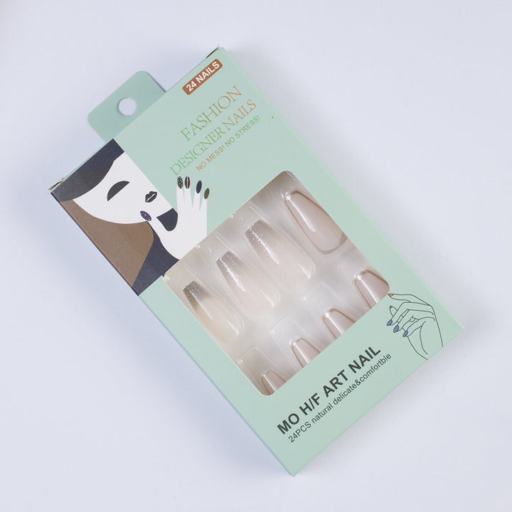 Artificial nails with elegant glitter accents Stornfield