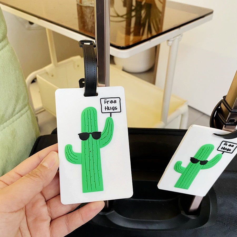 Fun Cactus-Themed Luggage Tag Stornfield