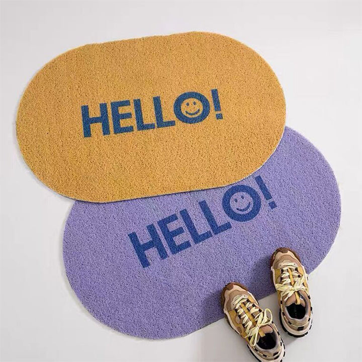 Fun Welcome Mat for Home Entryway Display