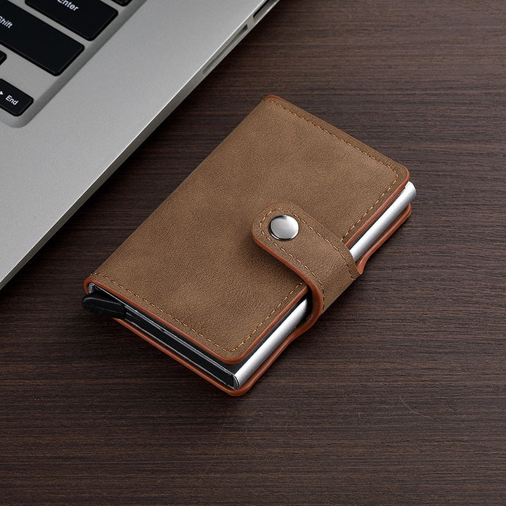 RFID-Blocking Leather Cardholder Stornfield