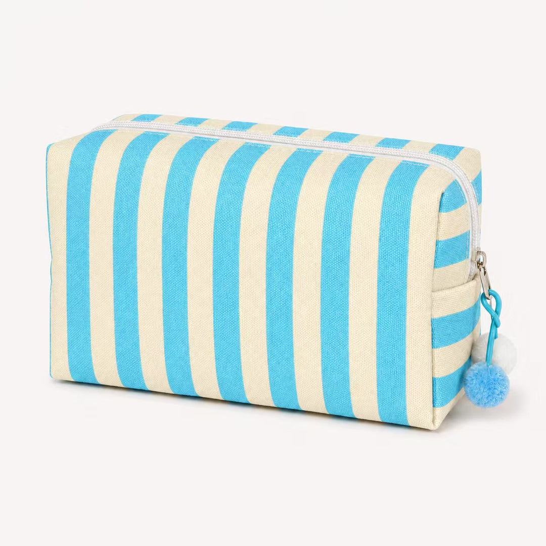 Cosmetic bag with colorful stripes Stornfield