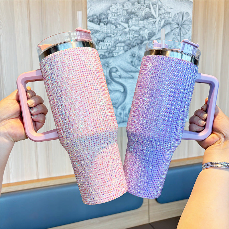 Women's Sparkling Water Bottle with Large Volume and Ergonomic Handle Stornfield