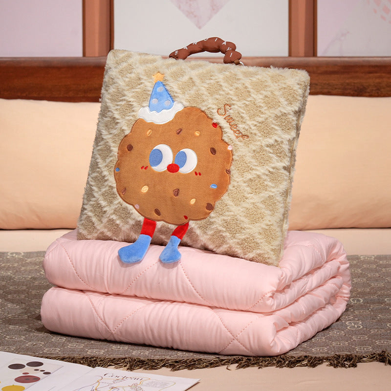 Plush pillow with cute cupcake design Stornfield