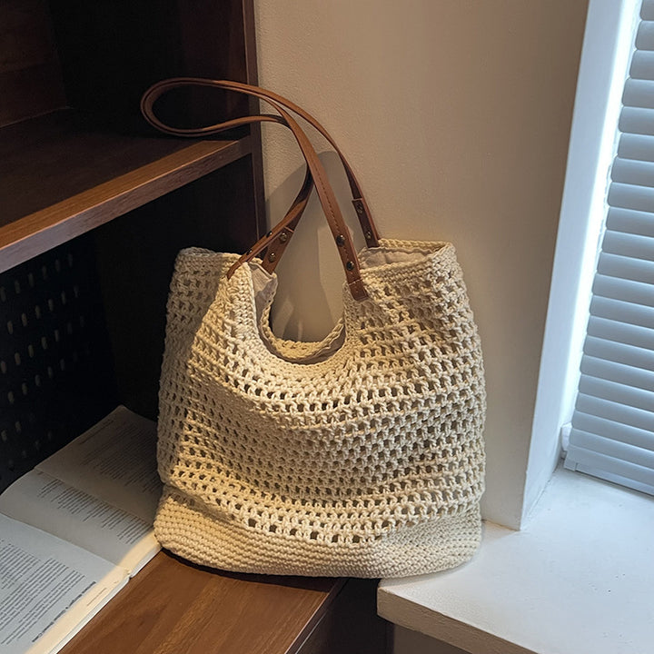Handwoven Seagrass Beach Tote