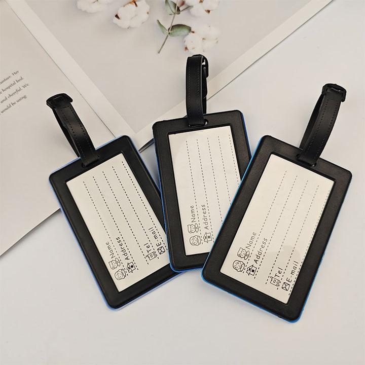 Unisex Travel-Themed Luggage Identifier Stornfield