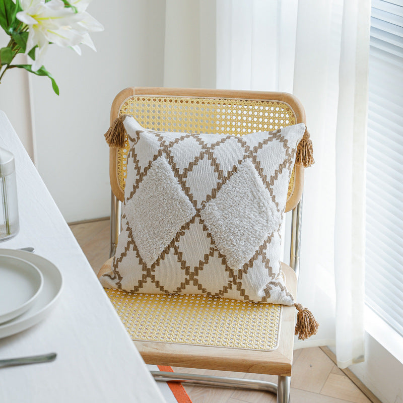 Square home decorative cushion cover