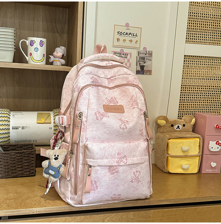 Casual Multi-Compartment School Backpack Stornfield