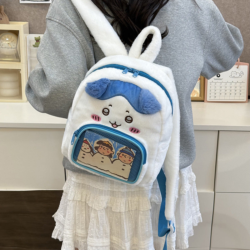 Plush backpack with bunny design Stornfield