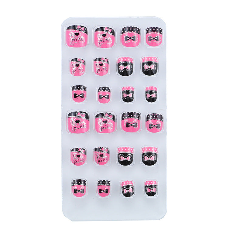 Playful Cartoon Animal Press-On Nail Set Stornfield