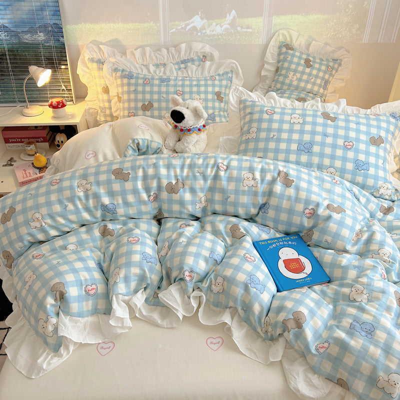 Playful Cartoon-Themed Bedding Set