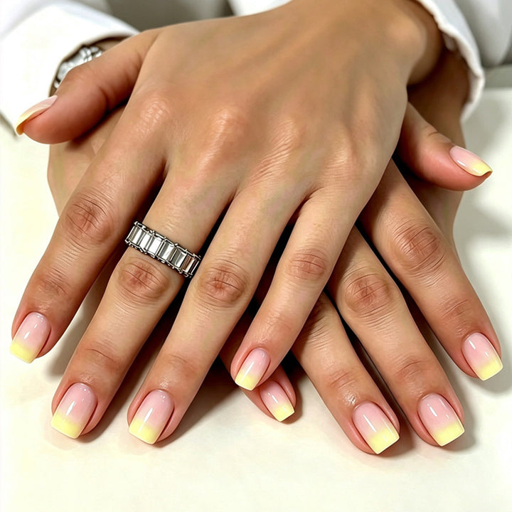 Acrylic nail set with luxurious ombre effects Stornfield
