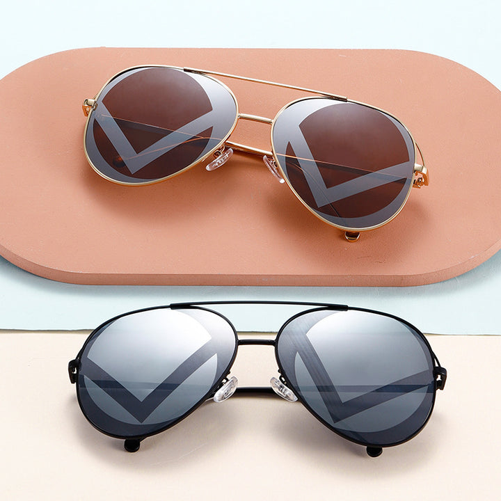Ladies fashionable geometric sunglasses Stornfield