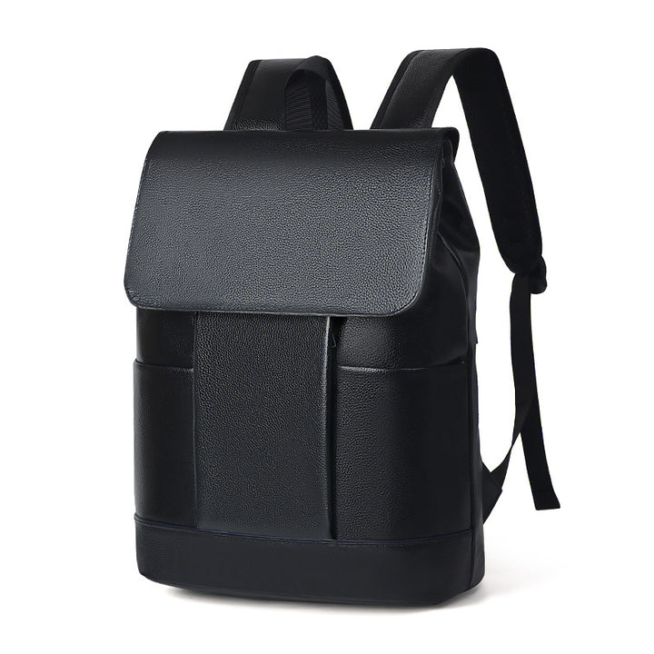 Structured Leather Backpack
