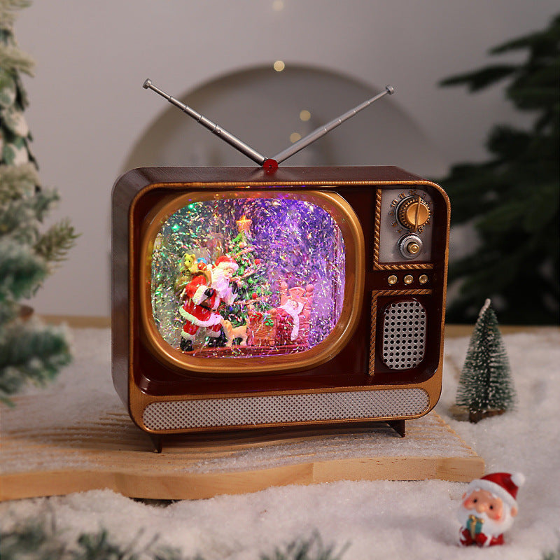 Nostalgic Christmas TV Decoration Stornfield