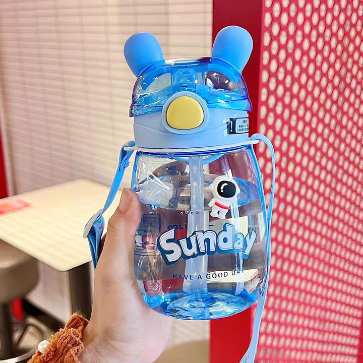 Ladies Animal-Friendly Water Bottle with Practical Straw Stornfield