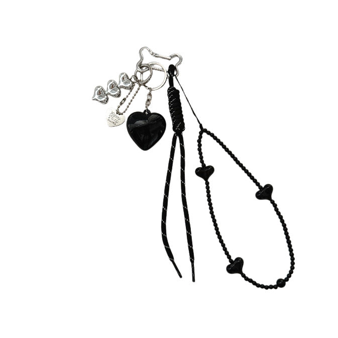 Elegant Heart Charm Keychain Stornfield