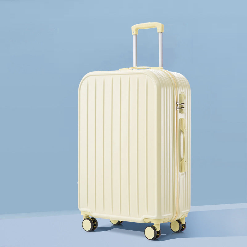 Unisex Stylish Ridged Hard-Shell Suitcase Stornfield