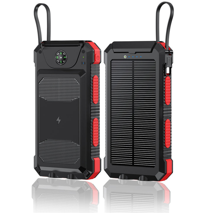 Waterproof Solar Power Bank with Built-in Compass Stornfield