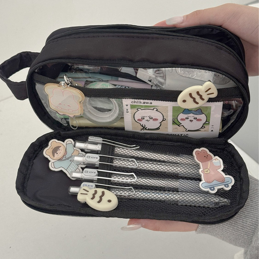 Multi-Compartment Stationery Organizer