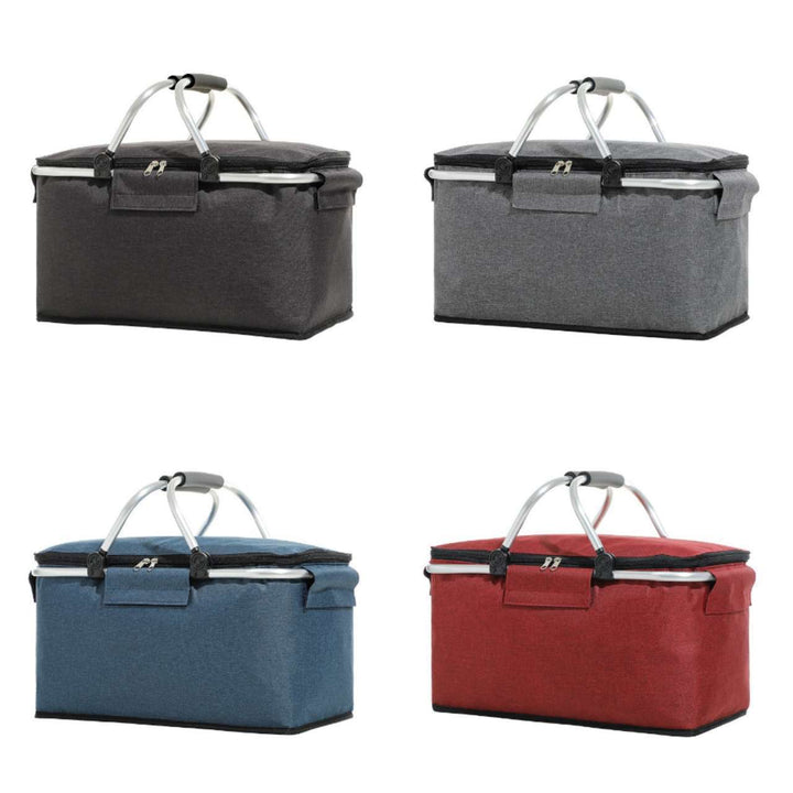 Insulated Picnic Cooler Basket Stornfield