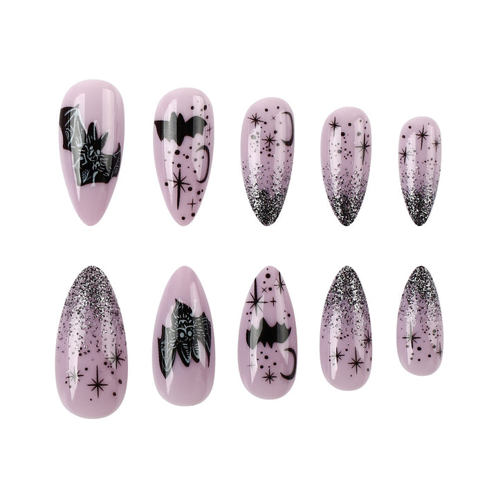 Festive Themed Press-On Nails Stornfield