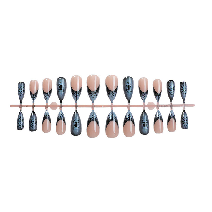 Spider-Themed Press-On Nail Set Stornfield