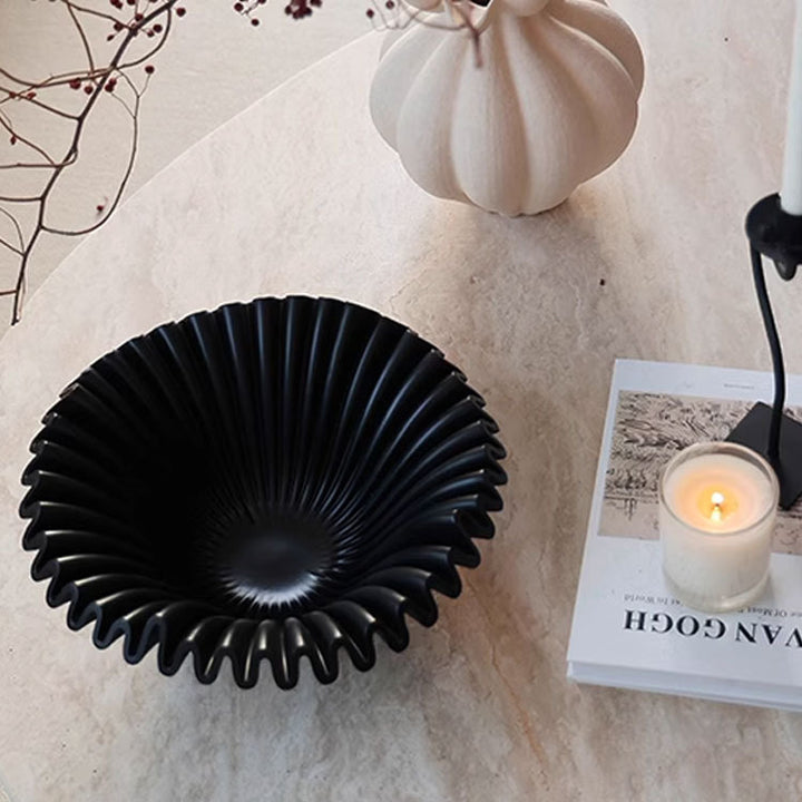 Decorative Wave-Patterned Centerpiece