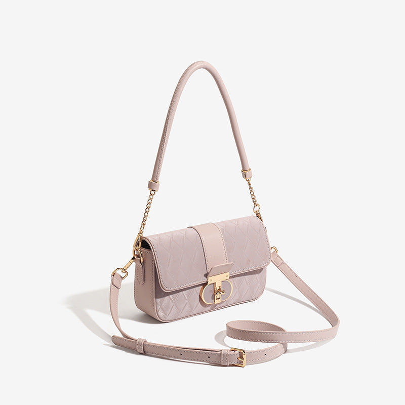 Chic Quilted Leather Shoulder Bag